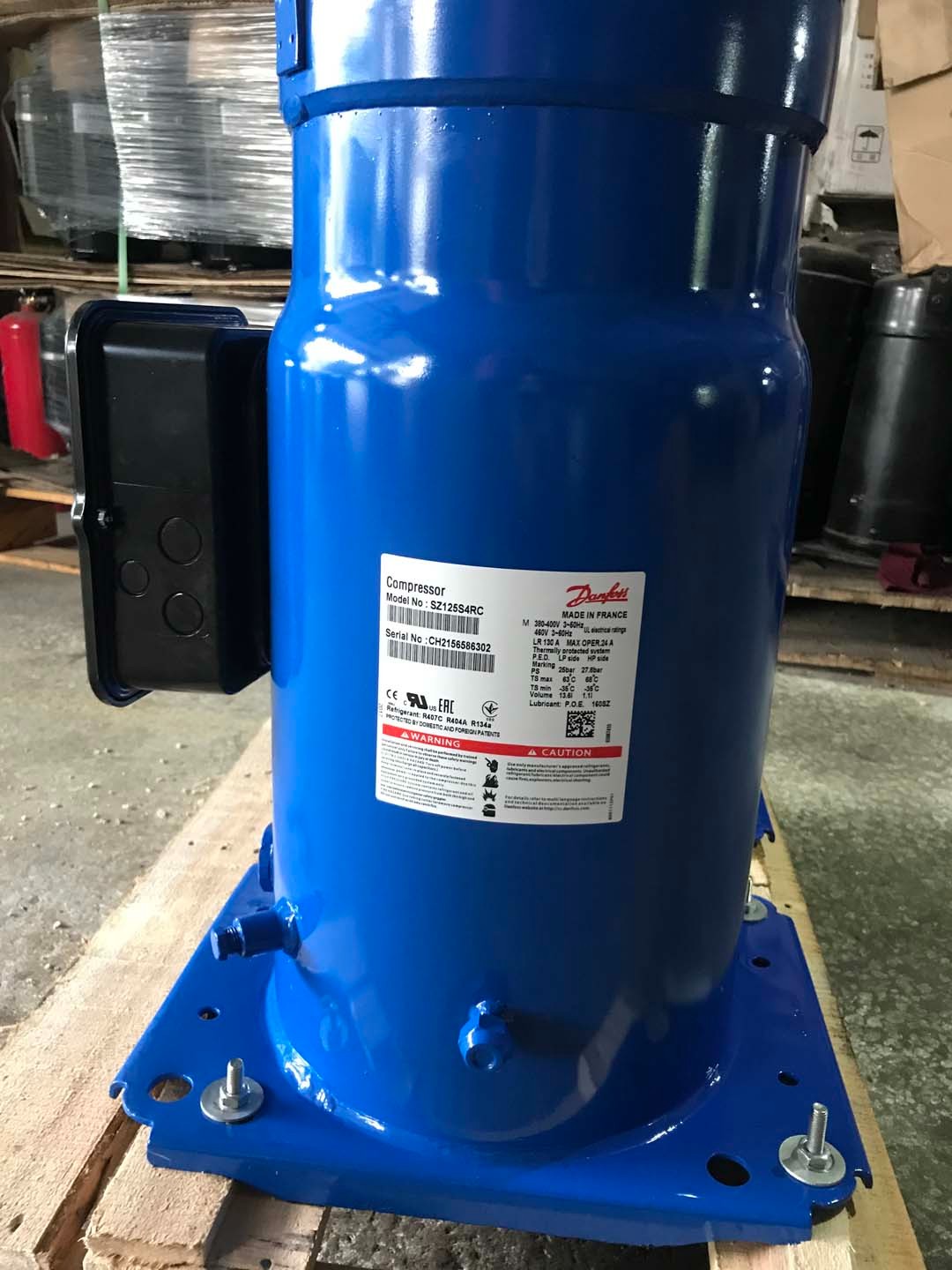 SZ125S4RC Danfoss Refrigeration Compressor